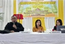Raker Paroki HKY Olilit Barat Fokus Penguatan Persekutuan