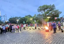 BRI Kanca Saumlaki Gelar Simulasi APAR