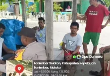 Bhabinkamtibmas Matakus Bersama Kades Rangkul Pemuda