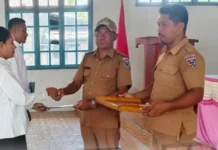 Kades Romean Lantik Perangkat Baru, Perkuat Pelayanan dan Tata Kelola