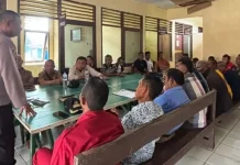 Kapolsek Tanut Mediasi Sengketa Batu Adat