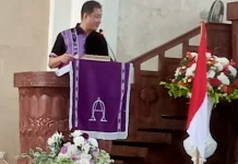 Bupati Ricky Jauwerissa Buka Persidangan VI Jemaat GPM Ebenheizer Saumlaki,