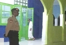 Polsek Wuarlabobar Jamin Keamanan Sholat Tarawih