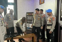 Kapolres Kepulauan Tanimbar Cek Mako, hingga Gudang Senpi