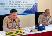 Polres Kepulauan Tanimbar Gelar Latpraops Ketupat Salawaku 2026
