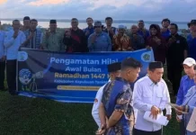 BMKG Stasiun Geofisika Saumlaki Lakukan Pengamatan Hilal