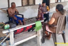 Bhabinkamtibmas Namtabung Sampaikan Imbauan Kamtibmas