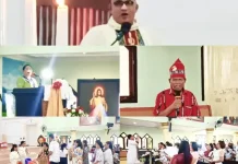 Tradisi Unik Karya Dalmir Mewarnai Perayaan Ekaristi Paskah di Paroki HKY Olilit B