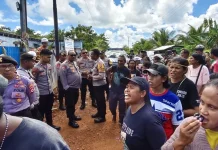 Polres Kepulauan Tanimbar Sukses Kawal Aksi Unjuk Rasa