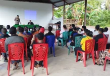 Kapolsek Wertamrian Edukasi 32 Paslon Pengantin
