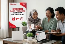 GraPARI Tual Ingatkan Pelanggan Rutin Ganti Password WiFi
