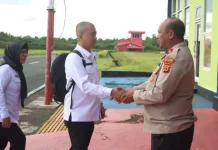 Wakapolres Kepulauan Tanimbar Sambut Tim Audit Itwasda