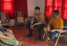 Bhabinkamtibmas Fursuy Pererat Silaturahmi, Sampaikan Pesan Kamtibmas