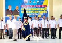 Simon Lolonlun Pimpin PWI Tanimbar Tongkat Sejarah 26 Tahun
