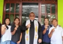 RD Ponsianus Ongirwalu Kasih Menguat dalam Kunjungan Pastoral Rukun