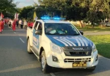 Polres Kepulauan Tanimbar Kawal Perarakan Arca Kristus Raja