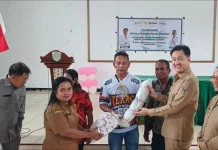 Pemda Tanimbar Salurkan Bantuan Pangan diKecamatan Tanimbar Utara Tahun 2026.