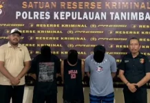 Sat Reskrim Serahkan 3 Tersangka ke JPU