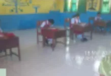 Pelaksanaan Ujian  SD Naskat St Adrea Tumbur Lancar