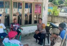 Bhabinkamtibmas Wermatang Gelar DDS dan Imbauan Warga