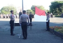 Polres Kepulauan Tanimbar Gelar Upacara Peringatan Hari Pancasila