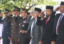 Kapolres Kepulauan Tanimbar Hadiri Upacara Hari Lahir Pancasila