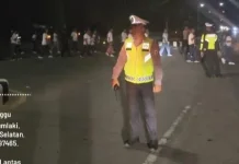 Sat Lantas Polres Kepulauan Tanimbar Amankan Reli Rosario