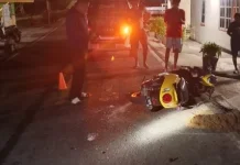 Sat Lantas Polres Kepulauan Tanimbar Tangani Laka Tunggal
