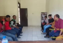 Bhabinkamtibmas Sangliat Krawain Redam Konflik
