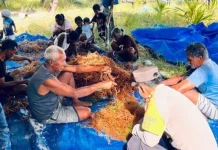 Bhabinkamtibmas Werain Sambangi Petani Rumput Laut