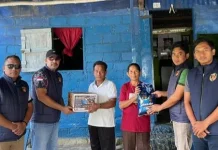 Sat Reskrim Polres Kepulauan Tanimbar Salurkan Bansos