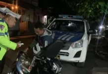 Sat Lantas Polres Kepulauan Tanimbar Gelar Patroli Jam Rawan