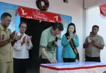 Pemkab Tanimbar Resmikan Dua Fasilitas Strategis di Desa Makatian.