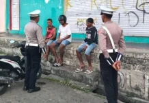 Sat Lantas Polres Kepulauan Tanimbar Gelar Sambang Dialogis