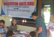 Sambut Hari Bhayangkara,  Sidokkes Gelar CKG