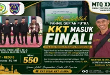 Fahmil Qur'an Putra Kkt Lolos ke  Final MTQ  Ke- XXXI