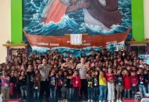 Polsek Tanut Gelar Sosialisasi  Bagi Peserta  Kreativitas Remaja
