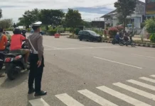 Sat Lantas Polres Kepulauan Tanimbar Hadirkan Rasa Aman