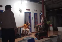 Polsek Fordata Optimal Cegah Gangguan Kamtibmas