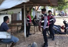 Polsek Fordata Gelar Patroli Dialogis Siang Hari