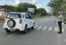 Sat Lantas Polres Kepulauan Tanimbar Optimalkan Pengaturan Pagi