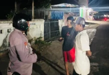 Polsek Tansel  Optimalkan Patroli Malam hingga Dini Hari