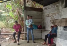 Bhabinkamtibmas Desa Persiapan Ilngei Barat Sambangi Warga