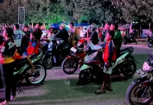 Personel Gabungan Polres Kepulauan Tanimbar Amankan Nobar