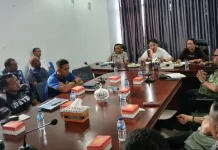 Bupati Tanimbar Pimpin Rapat Persiapan Tim Pelaksana Groundbreaking Tingkat Kab