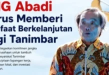 LNG Abadi Harus Memberi Manfaat Berkelanjutan Bagi Tanimbar