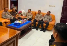 Kapolres Kepulauan Tanimbar Bersama PJU Silaturahmi ke Kejari