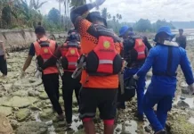 Tim SAR Gabungan Berhasil Evakuasi Korban Laka Laut