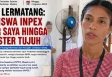 Natasha Metan, Ungkap Manfaat Beasiswa INPEX