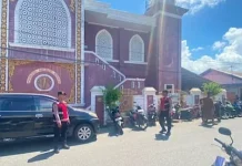 Sat Samapta Polres Kepulauan Tanimbar Amankan Sejumlah Masjid